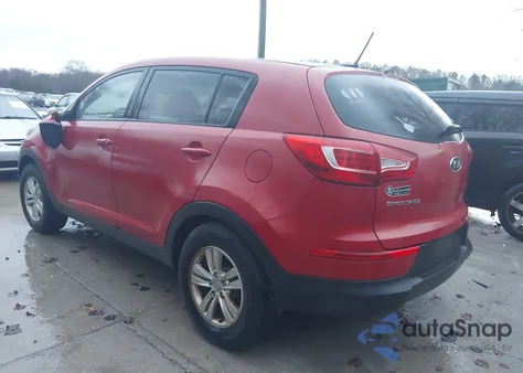 2011 Kia Sportage Lx из США, поврежденный, VIN KNDPBCA26B7098701